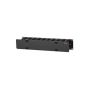 APC AR8600A NetShelter Cable Management, Horizontal Cable Manager, 2 Unit, Single Side with Cover, Black AR8600A by APC