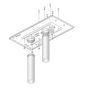 DoorKing 2600-263 Post Mount Hardware Kit 2600-263 by DoorKing