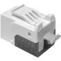 Platinum Tools FR7054 Keystone Cat6A, UTP, White 1/Bag FR7054 by Platinum Tools