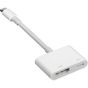 Kramer ADC-LTN-HF-RING Apple Lightning to HDMI Adapter Cable ADC-LTN-HF-RING by Kramer