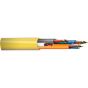 West Penn AC251822BYEA500 Access Control Cable, Plenum Jacket, Yellow AC251822BYEA500 by West Penn