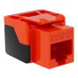 ICC IC1078LAOR CAT 6A EZ Module Connector, Orange IC1078LAOR by ICC