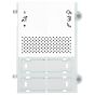Elvox 41102-03 Pixel Audio Front Module Duplex Teleloop White 41102-03 by Elvox