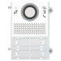 Elvox 41105-03 Pixel Audio/Video Front Module Teleloop White 41105-03 by Elvox