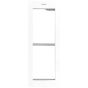 Elvox 41132-03 Pixel Frame + Plate 2 Modules White 41132-03 by Elvox