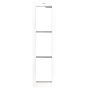 Elvox 41133-03 Pixel Frame + Plate 3 Modules White 41133-03 by Elvox