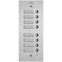 Elvox 41543 Steely Panel 8-Button Expansion Panel Module 41543 by Elvox