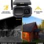 Vosker VKX 2 Megapixel Network IP Solar Powered 4G-LTE Cellular Security Camera VKX by Vosker