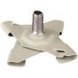 PANAVISE T-Bar Clip Base (White) 863W by Panavise