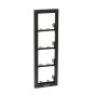 Comelit 3311-4A 4 Modules Frame, Anthracite, Powercom/Ikall Series 3311-4A by Comelit