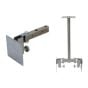 VMP LCD-CM2 Dual Small Flat Panel Ceiling Mount Adapter, Silver LCD-CM2 by VMP
