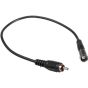 MG Electronics AC-3 BNC Female to RCA Male Adapter Cable, 12" AC-3 by MG Electronics