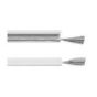 GE Security Interlogix ND5-OW-STD-2P Nice Duc Self-Adhesive Wiring Duct Standard Size Off-White ND5-OW-STD-2P by Interlogix