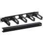 ICC ICCMSCMA51 Cable Management Interbay Panel, 1U ICCMSCMA51 by ICC