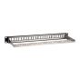 ICC IC107PPS6A 24-Port Cat 6a Blank Patch Panel, 1 RMS IC107PPS6A by ICC