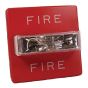 Bosch RSS-24MCC-FR Ceiling-Mount Strobe, Square, Red RSS-24MCC-FR by Bosch