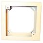 Bosch Square Semi-flush Extension Ring, White, SER-W SER-W by Bosch