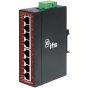 GE Security Interlogix NS3050-8T Industrial 8-Port 10/100/1000BASE-T Unmanaged Ethernet Switch NS3050-8T by Interlogix