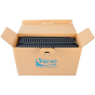 ICC ICCMSCMAC2 Horizontal Finger Duct Front Single Sided Panel, 2 RMS, 6 PK ICCMSCMAC2 by ICC