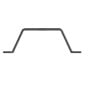 ICC ICCMSDRM05 Metal Cable Management D-Ring, 100 Pack ICCMSDRM05 by ICC