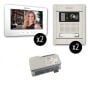 Alpha VKGB2-7-1AS-2M2D 1 Unit Touchscreen Video Entry Intercom Kit (2X2) VKGB2-7-1AS-2M2D by Alpha