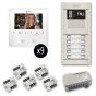 Alpha VKGB2-9AS 9 Unit Color Video Entry Intercom Kit VKGB2-9AS by Alpha