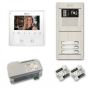 Alpha VKGB2-3AF 3 Unit Color Video Entry Intercom Kit VKGB2-3AF by Alpha