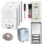 Alpha IK543-3S 3 Unit Entry Intercom Kit+Wire IK543-3S by Alpha