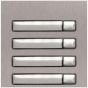 Alpha NX3140 4 Button NEXA Panel Module, Stainless Steel NX3140 by Alpha