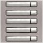 Alpha NX3150 5 Button NEXA Panel Module, Stainless Steel NX3150 by Alpha