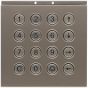 Alpha EMV3T Vandal-Resistant QwikBUS Keypad Digital Module, Used with DB3T Display Module, Titanium EMV3T by Alpha