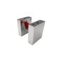 ZKAccess FB1022 Single Lane Flap Barrier with Fingerprint and RFID Access Control System FB1022 by ZKAccess