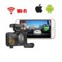 RVS Systems LK-7950 2 Megapixel Lukas Dual Lens Dash Camera With WiFi And GPS (8GB+8GB) LK-7950 by RVS Systems
