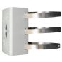 InVid IVM-POLE1 Pole Mount for Vision Series Dome & Most Bullets, White IVM-POLE1 by InVid