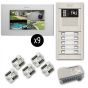 Alpha VKGB2-P7-9AF 9 Unit Touchscreen Video Entry Intercom Kit VKGB2-P7-9AF by Alpha