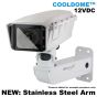 Dotworkz ST-CD-SS S-Type Active Cooling Camera Enclosure with Stainless-Steel Arm ST-CD-SS by Dotworkz