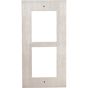 Axis 01280-001 Frame for Installation in Wall, 2 Modules, Nickel 01280-001 by Axis