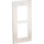 Axis 01280-001 Frame for Installation in Wall, 2 Modules, Nickel 01280-001 by Axis