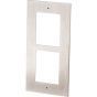 Axis 01280-001 Frame for Installation in Wall, 2 Modules, Nickel 01280-001 by Axis