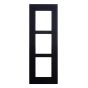 Axis 01283-001 Frame for Installation in Wall, 3 Modules 01283-001 by Axis