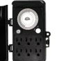 KJB SC95304K Zone Shield Outdoor Power Strip 4K DVR Camera SC95304K by KJB
