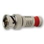 Platinum Tools 18035 BNC RG6 Quad Compression Connector Nickel Plate 18035 by Platinum Tools