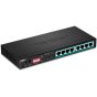 TRENDnet TPE-LG80 8 Port Gigabit Long Range PoE+ Switch TPE-LG80 by TRENDnet