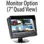 RVS Systems RVS-77550-15 360° with 7" Display, Power Harness with RCA Cable, Both Surface Mounted Cameras, Vehicle Under 40ft RVS-77550-15 by RVS Systems