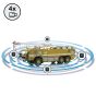 RVS Systems RVS-77550-27 360° with 9" Display, Power Harness with RCA Cable, Both Side Cameras, Vehicle Under 40ft RVS-77550-27 by RVS Systems