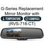 RVS Systems RVS-718507-04 480 TVL Silverado 2500 Mirror Monitor with Dash Camera, Tailgate Camera, 33ft Cable RVS-718507-04 by RVS Systems