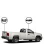 RVS Systems RVS-718515-05 Sierra Tailgate Camera (Sierra 1500 2007-2013), Mirror Monitor with Sensors, 33ft Cable RVS-718515-05 by RVS Systems