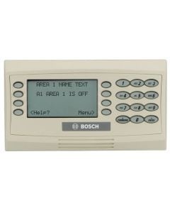 Bosch D1260 LCD Keypad w/ Off-White Classic Case