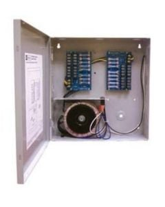 Altronix ALTV2416350 16 Fused Outputs CCTV Power Supply, 24VAC/28VAC @ 14A, 115VAC, BC300 Enclosure