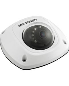 Hikvision DS-2CD2552F-IS-4MM 5 Megapixel CMOS ICR Infrared Network Outdoor Mini Dome Camera, 4mm Lens